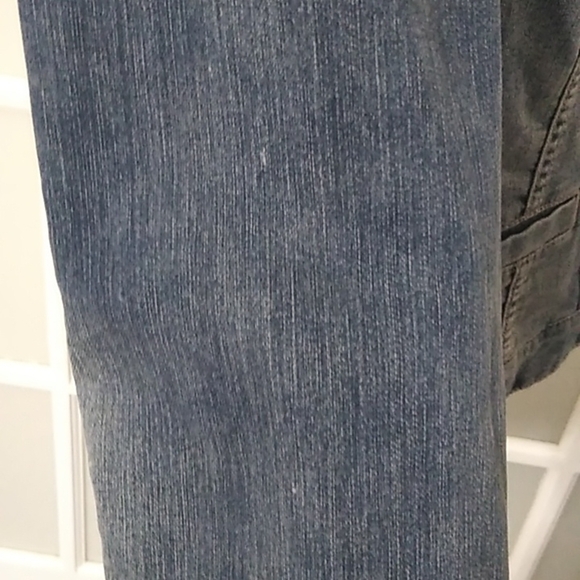 Chico's Golden Paisley Denim Jacket Chico's Size - 0 (4/Small) - Picture 13 of 16